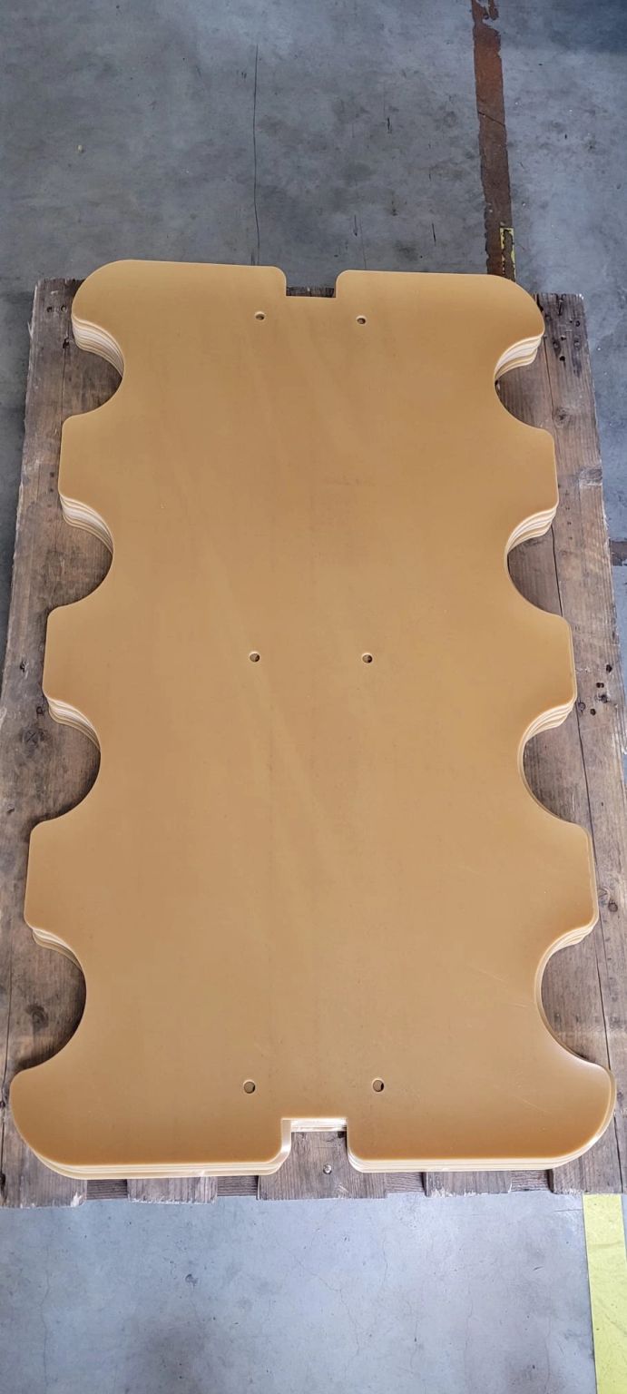 Découpe de para beine 45 Shore A